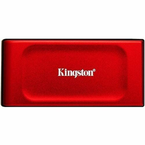 Kingston Tragbar Solid State-Laufwerk - Extern - 2 TB - Rot - Speichersystem Unterstütztes Gerät - USB 3.2 (Gen 2) - 1050 