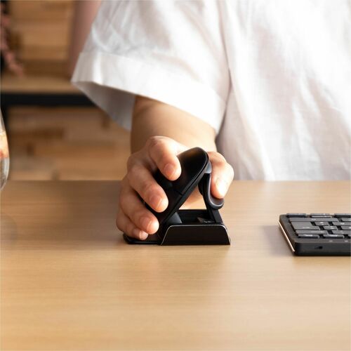 Mouse ergonomico R-Go Twister, con software di pausa, ambidestro per destra e sinistra, pieghevole, Bluetooth e con cavo