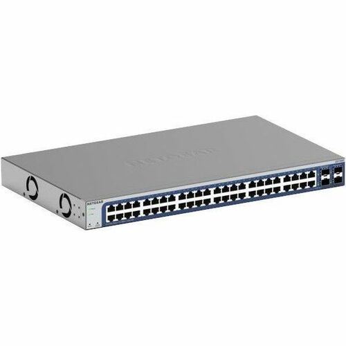 Netgear GS748Tv6 48 Anschlüsse Verwaltbar Ethernet-Switch - Gigabit-Ethernet - 10/100/1000Base-T, 1000Base-X - 3 Unterstüt