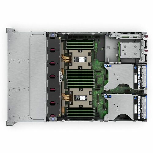 HPE ProLiant DL385 G11 2U Rack Server - 1 EPYC 9124 3 GHz - 64 GB RAM - 960 GB SSD - (2 x 480GB) SSD Configuration - 12Gb/