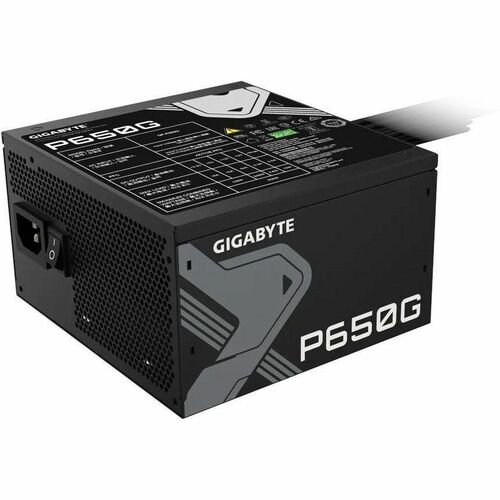 GIGABYTE GP-P650G ATX12V Power Supply - Internal - 120 V AC, 230 V AC Input - 3.3 V DC Output - Active PFC - 1 +12V Rails 