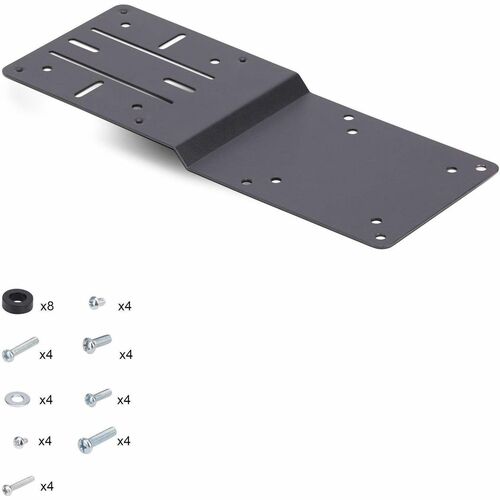StarTech.com Soporte Bracket de Montaje VESA Compatible con 75x75/100x100 para Mini PC/NUC/Thin Client/Docking Stations - 
