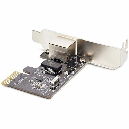 StarTech.com Gigabit Ethernet Card for Workstation - 10/100/1000Base-T - Plug-in Card - Black - TAA Compliant - PCI Expres