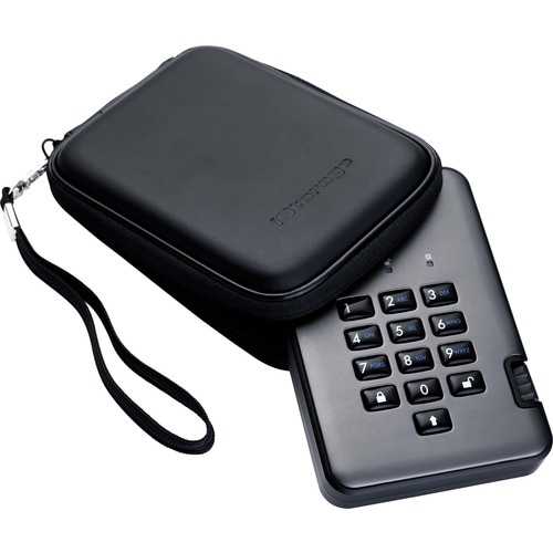 Disque dur Portable iStorage diskAshur PRO2 Durci - 2.5" Externe - 1 To - Conforme aux normes TAA - Client Léger Appareil 