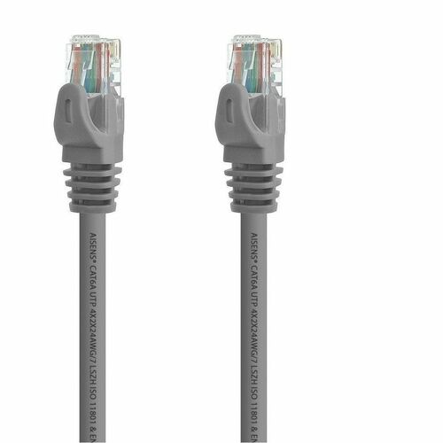 CABLE RED HEADLINE RJ45 LSZH CAT.6A 500MHZ UTP AWG24 GREY 1.0