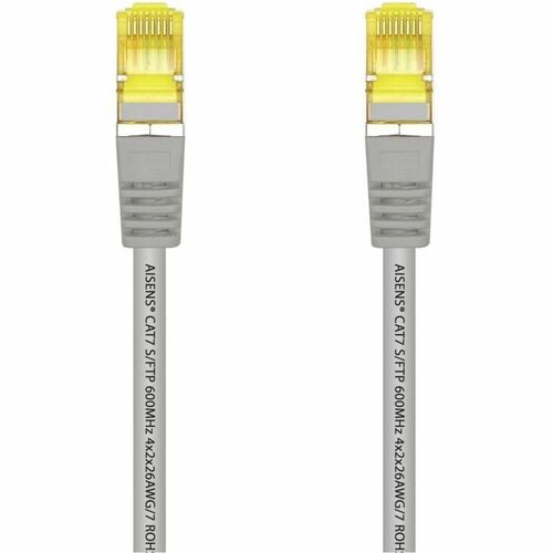 CABLE RED HEADLINE RJ45 LSZH CAT.7 600 MHZ S/FTP AWG26 GREY 3