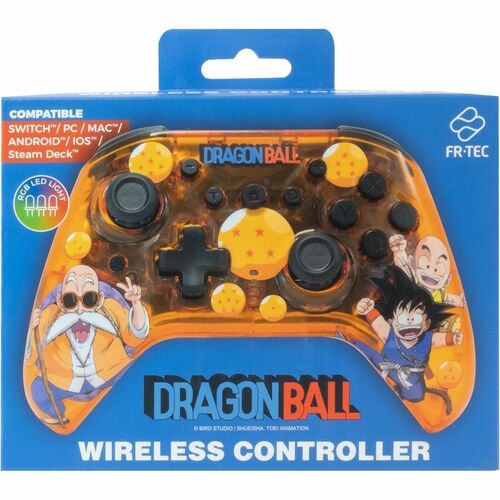 GAMEPAD DRAGON BALL KAME FR-TEC WIRELESS. PC. SWITCH. LUZ LED