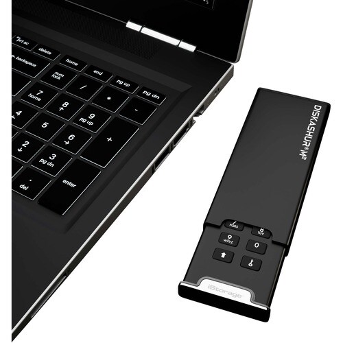 ""SSD Portable iStorage diskAshur M2 Durci - M.2 2280 Externe - 1 To - Conforme aux normes TAA - Client Léger Appareil com