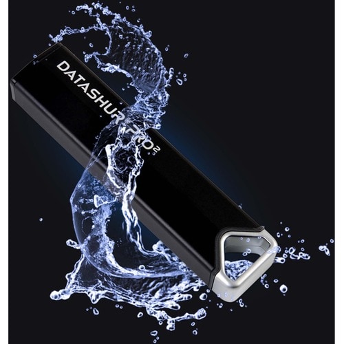 Lecteur flash iStorage datAshur PRO - 8 Go - USB 3.2, USB Type A - 256-bit AES - 169 Mo/s Read Speed - 135 Mo/s Write Speed