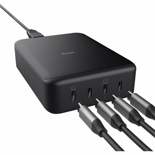 CARGADOR SOBREMESA GAN 240W 4 PUERTOS USB-C