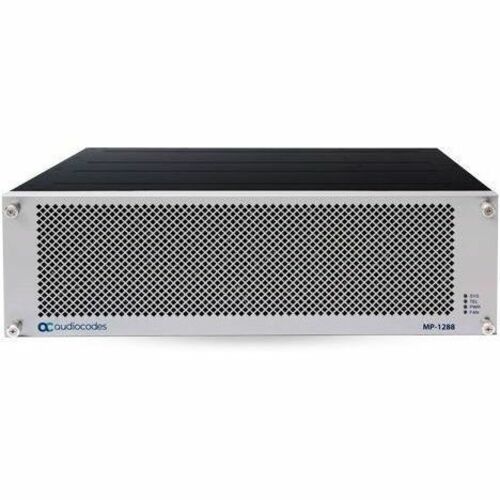 AudioCodes MediaPack MP-1288 VoIP Gateway - TAA Compliant - 2 x RJ-45 - 144 x FXS - Fast Ethernet, Gigabit Ethernet - 3U H