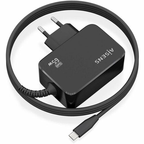 CHARGER GAN 65W PD3.0 1XUSB-C 1.8M BLACK
