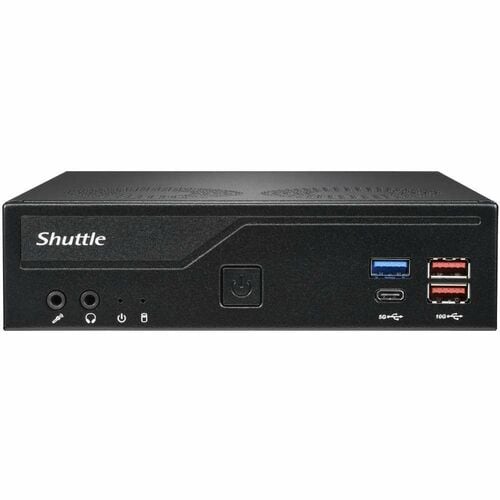 Shuttle XPC slim DH770 Barebone System - Slim PC - Socket LGA-1700 - Intel H770 Chip - 64 GB DDR5 SDRAM DDR5-5600/PC5-4480