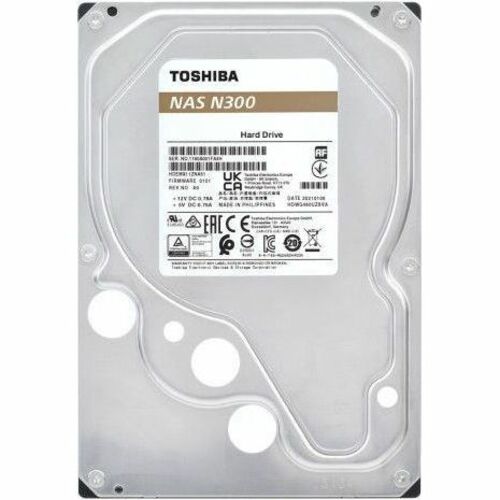 Toshiba Festplatte - 3,5" Intern - 20 TB - SATA (SATA/600) - Conventional Magnetic Recording (CMR) Method - NAS, Server, R