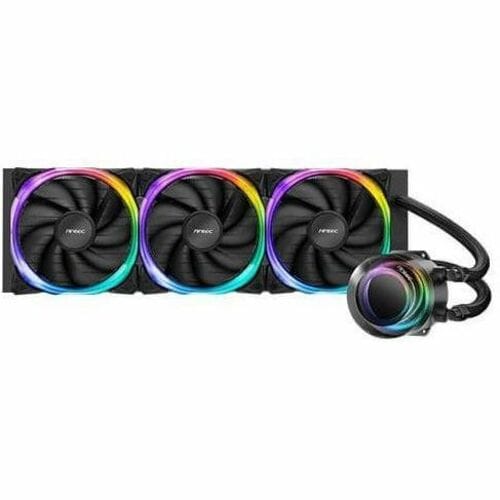 Antec Vortex 360 ARGB Cooling Fan/Radiator/Pump - 120 mm Maximum Fan Diameter - 3 x Fan(s) - 98.42m³/h Maximum Airflow - 2