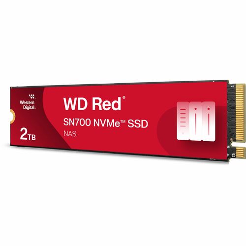WD Red S700 WDS200T1R0C 2 TB Solid State Drive - M.2 2280 Internal - PCI Express NVMe (PCI Express NVMe 3.0 x4) - Storage 