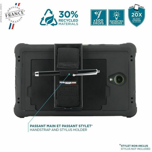 PROTECH - CASE + 360 HANDSTRAP + KICKSTAND FOR GALAXY TAB ACTIV