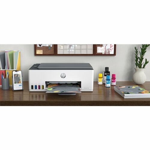 HP 580 Wired & Wireless Smart Tank Inkjet Multifunction Printer - Colour - Light Basalt - Copier/Printer/Scanner - 4800 x 
