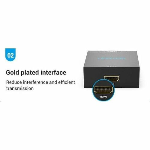 RCA TO HDMI CONVERTER BLACK MET AL TYPE