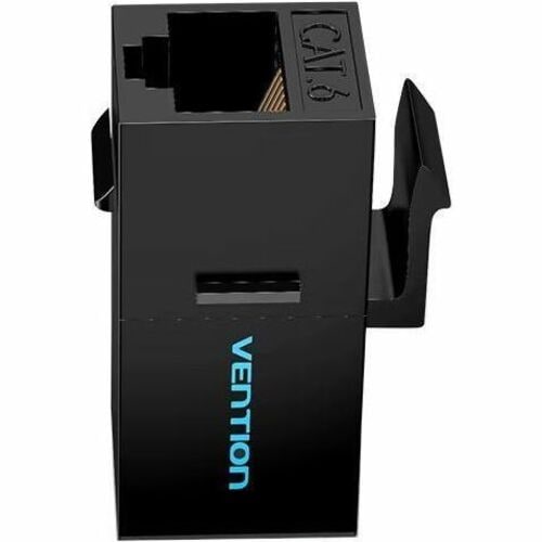 Vention IPGB0 Network Adapter - 1 Piece - 1 x RJ-45 Network - Female - 1 x RJ-45 Network - Female - Gold Contact - Black