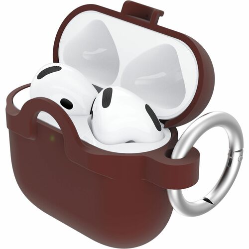 OtterBox Charging Case Apple AirPods 4 - Brick Red - Drop Resistant, Scratch Resistant, Scuff Resistant, Damage Resistant 