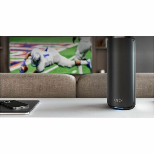 Netgear Orbi RBE873B Wi-Fi 7 IEEE 802.11be Ethernet Drahtlos Router - Triband - 2,40 GHz ISM-Band - 6 GHz UNII-Band - 2,63