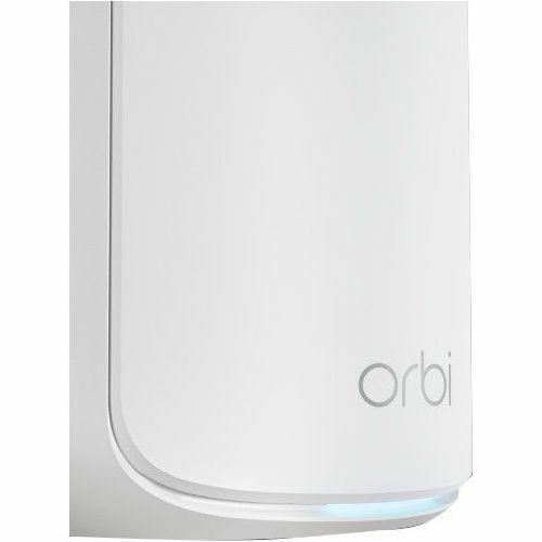 Netgear Orbi RBE870 Triband Wi-Fi 7 IEEE 802.11be 21 Gbit/s Drahtloser Range-Extender - 2,40 GHz, 5 GHz, 6 GHz - 8 x Inter