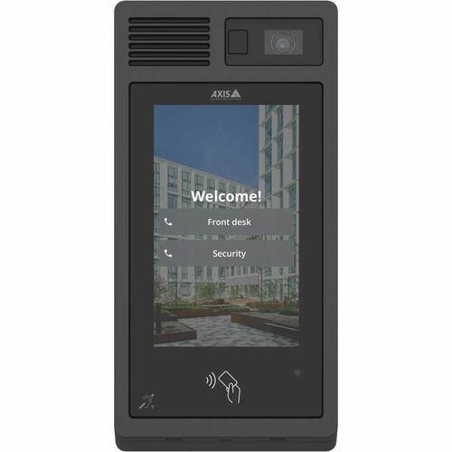 AXIS I8307-VE 17.8 cm (7") Video Door Phone Sub Station - TAA Compliant - Touchscreen IPS - 8 Megapixel - CMOS - 150° Hori