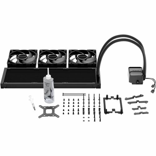 be quiet! Silent Loop 3 BW026 Kühllüfter - 3 x Fan(s) - 1900 U/Min - Compatible Intel Socket: Socket LGA-1851, LGA-1700, L