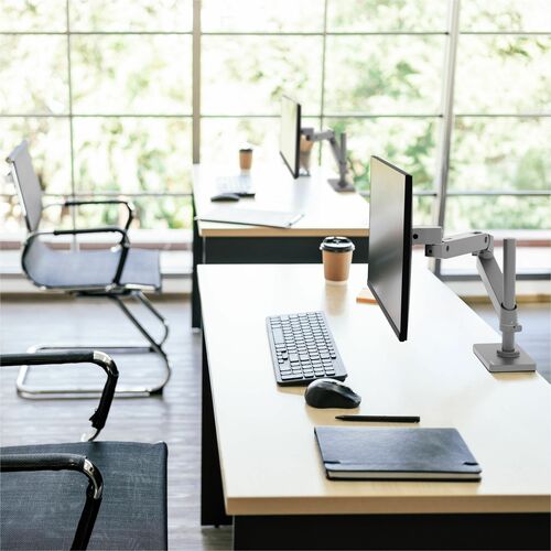 Ergotron Mounting Arm for Monitor, Display, LCD Display - Dark Grey - Height Adjustable - 1 Display(s) Supported - 86.4 cm