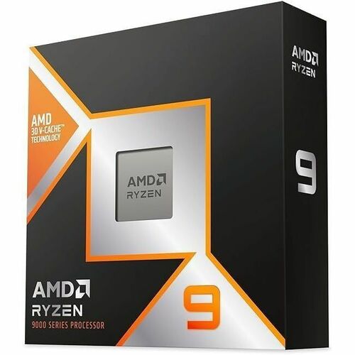 AMD Ryzen 9 9000 9900X3D Dodeca-core (12 Core) 4.40 GHz Processor - Box - 128 MB L3 Cache - 12 MB L2 Cache - 960 KB L1 Cac