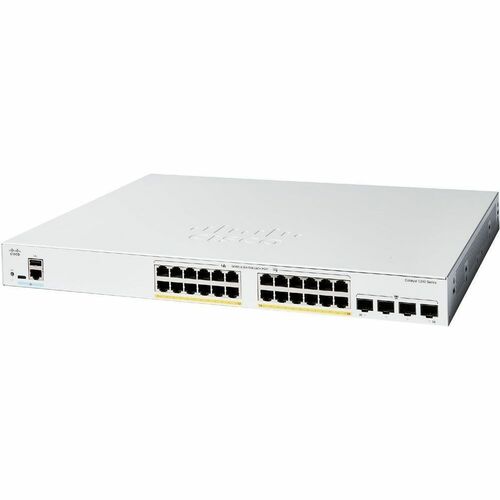 Vista 2 de Catalyst 1200 24-port GE PoE 4x1G SFP