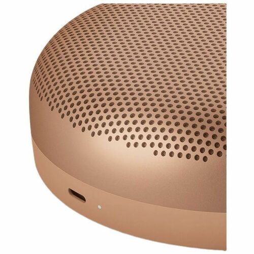 B&O Beosound A1 3rd Gen Portable Bluetooth Speaker System - 60 W RMS - Honey Tone - 54 Hz to 20 kHz - Battery Rechargeable
