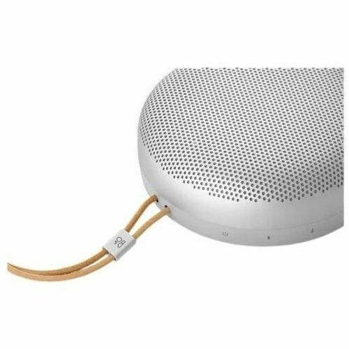 B&O Beosound A1 3rd Gen Portable Bluetooth Speaker System - 60 W RMS - Natural Aluminium - Wall Mountable - Tabletop - Bat