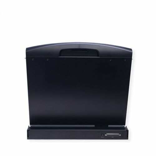 Value LCD Rack Console KVM Switch - Black - 43.2 cm (17") LCD - 1280 x 1024 - 1 x USB - 1 x VGA - Keyboard - TouchPad - 12