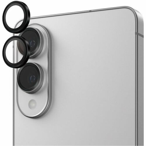 PanzerGlass Hoops Camera Lens Protector - Black, Transparent - Aluminium