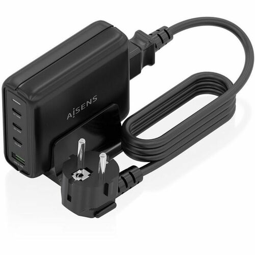 CARGADOR SOBREMESA GAN 140W 3XUSB-C PD3.0 QC5.0 USB-A QC3.0