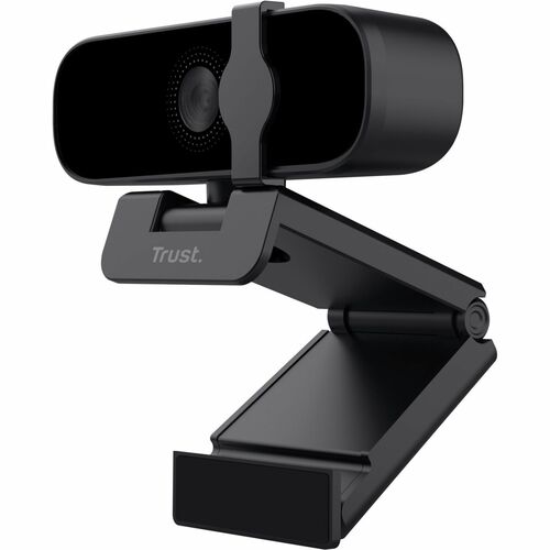 Trust Webcam - 30 fps - Black - USB 2.0 - Full HD - 1920 x 1080 Video - Fixed Focus - 75° Angle - Tripod Mount - Microphon