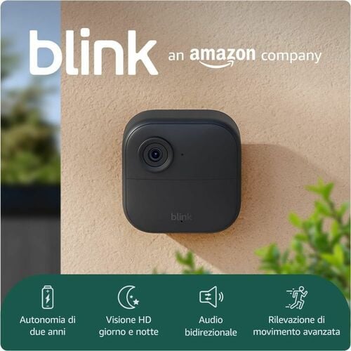 BLINK OUTDOOR 4 - FOODLIGHT CAM SYNC MODULE - BLACK - EU