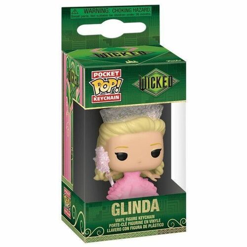FUNKO POP! KEYCHAIN Glinda. Key ring/case type: Key ring, Product colour: Multicolour, Material: Vinyl. Height: 102 mm. Pa
