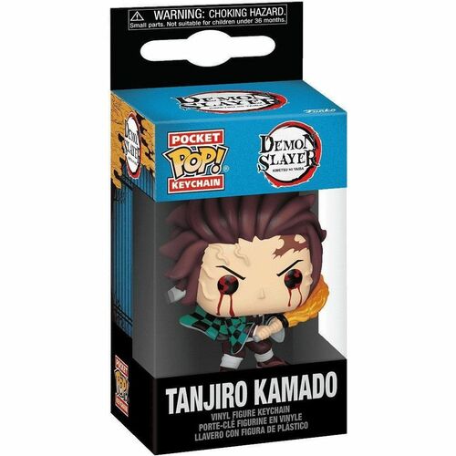 FUNKO POP! KEYCHAIN Tanjiro Kamado. Key ring/case type: Key ring, Product colour: Multicolour, Material: Vinyl. Height: 10
