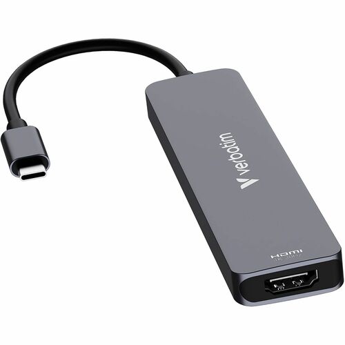 Docking station Verbatim USB Type-C per Fotocamera - Compatibilita carica - Lettore schede di memoria - SD, microSD - 4K @