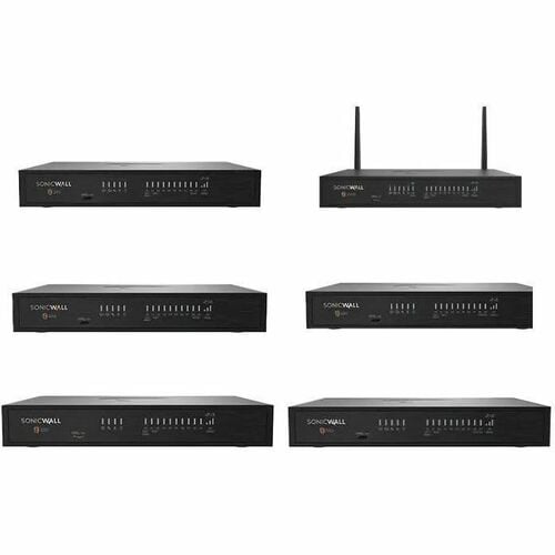 Sicurezza della rete/Dispositivo Firewall SonicWall TZ380 - Prevenzione intrusione - 8 Porta - Gigabit Ethernet, - 5 Gigab