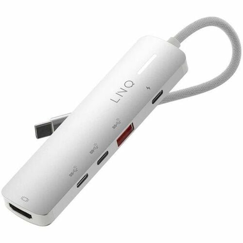 LINQ USB Type C Docking Station for Keyboard, Mouse, Tablet, Smartphone, Camera, Flash Drive - Charging Capability - Space