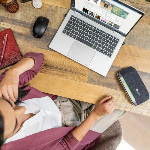 HP Poly Sync 20+M Speakerphone USB-C/A Adapter. Tipo di dispositivo: PC, Colore del prodotto: Nero, Lunghezza cavo: 0,715 