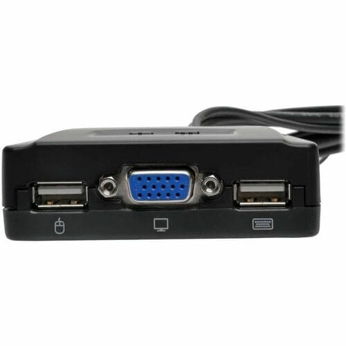 Vista 2 de Cable KVM USB / VGA de 2 Puertos con cab