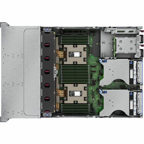 HPE ProLiant DL385 G11 2U Rack Server - 1 x AMD EPYC 9015 3.60 GHz - 64 GB RAM - 960 GB SSD - (2 x 480GB) SSD Configuratio