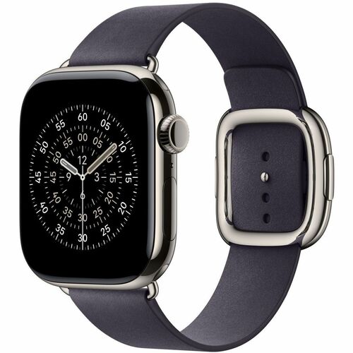 Apple Adjustable Smartwatch Band - Small (S) - Buckle Attachment - Midnight Purple - FineWoven, Vectran Weave, Polyester