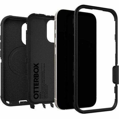 OtterBox Defender Series Pro Estojo para Apple Smartphone - Preto - Varejo - Resistente a golpes, Absor�ão de choque, Resi