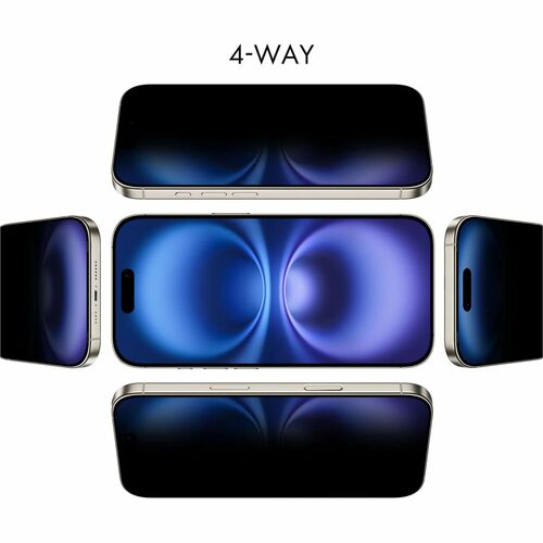 Dicota Polyethylene Terephthalate (PET) Anti-glare Privacy Screen Filter for Apple iPhone 17 Pro Max - For OLED iPhone 17 